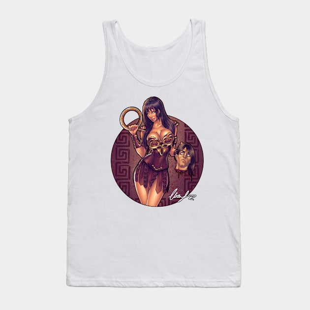 Xena the Warrior Princess Tank Top by Eliaschatzoudis